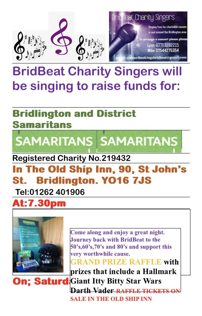 Bridlington Samaritans tweet media