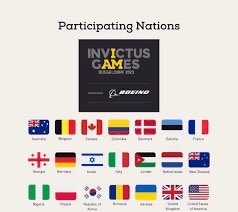 INVICTUS GAMES DÜSSELDORF 2023 500 competitors from 21 nations all the very best of luck at this years competition. A special shout to the 59 UK team members, in particular, veteran Capt Rich Potter RLC. I hope you all have a special games - truly inspirational people.