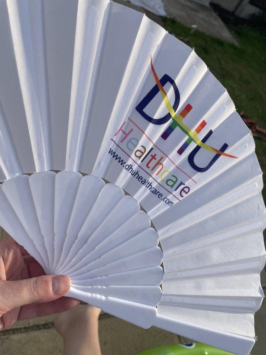 Thank you <a href="/DHUHealthCare/">DHU Healthcare</a> The fans today at #DerbyPride have been amazing and much needed. 😁🥵😁