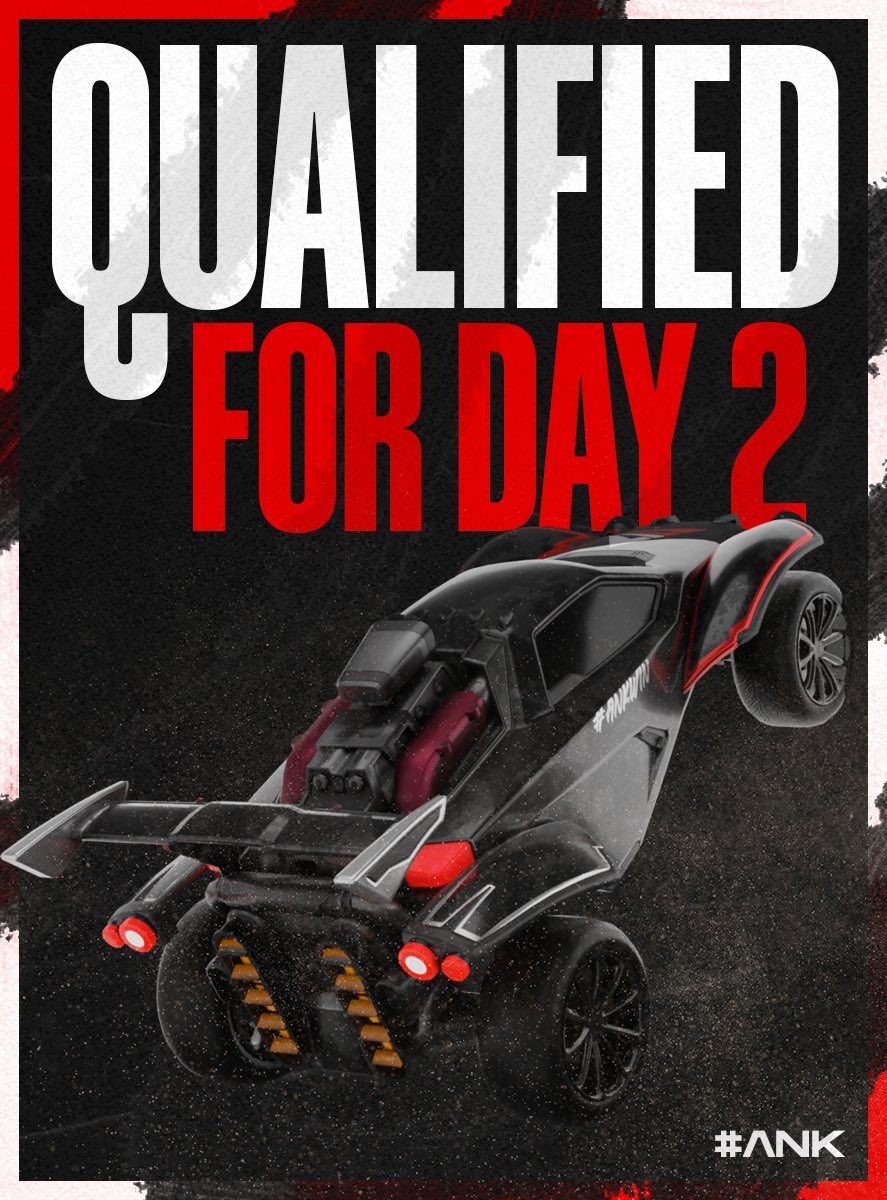 RauzanEsport's tweet image. #UrbanSeries6 | #RocketLeague 

Nous sommes qualifiés pour le day 2 bravo à notre équipe qui finit seed 3 de cette poule. Demain est un nouveau jour on aura plus le droit à l’erreur ! À demain ! #ANK