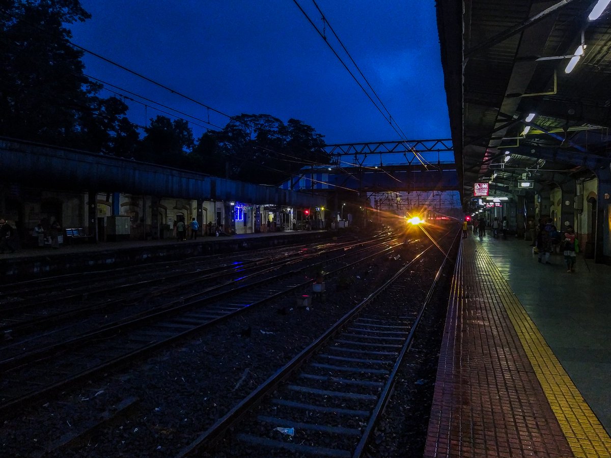 Blue Hour's Journey
#ShotOnNokia
#railways