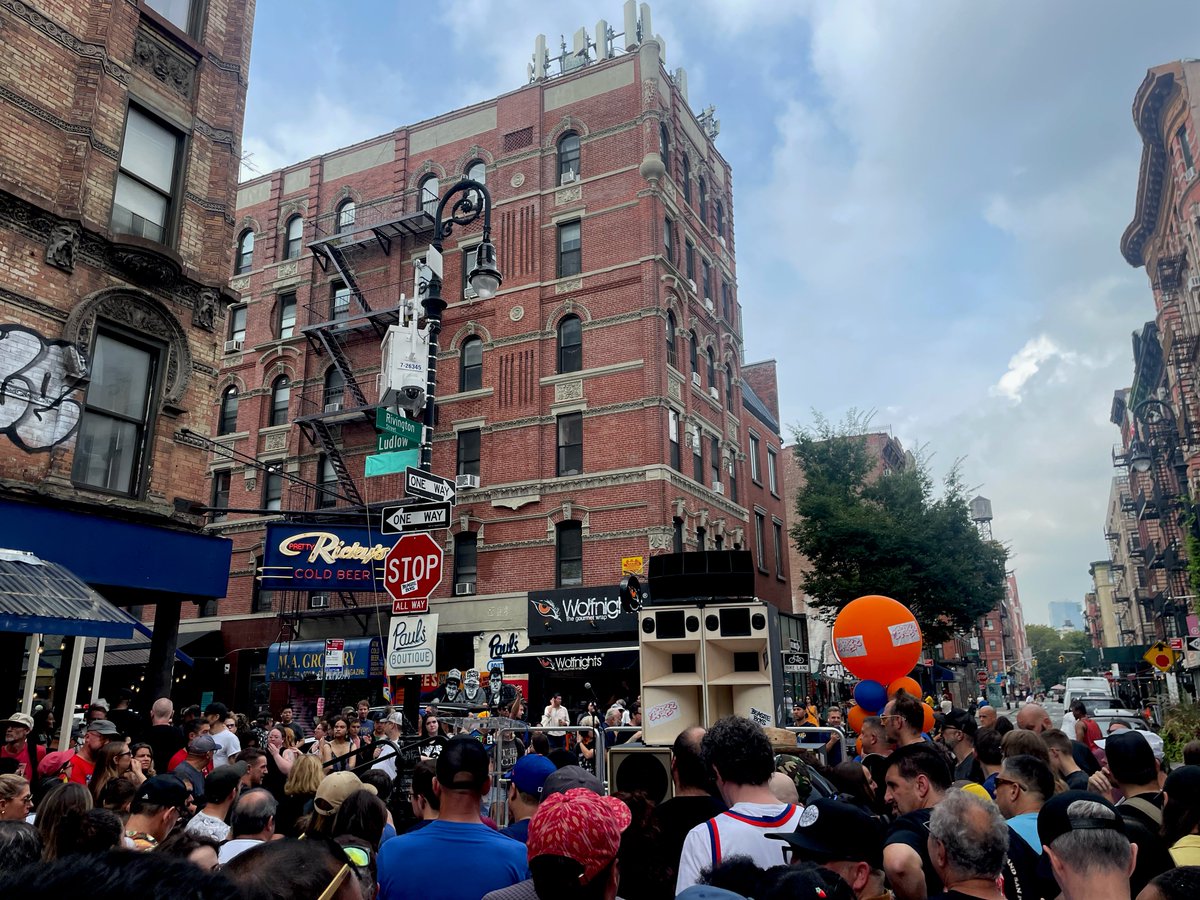 Tune in now to the #BeastieBoys Square unveiling celebration in NYC on @YouTube: BeastieBoys.lnk.to/BBSquare