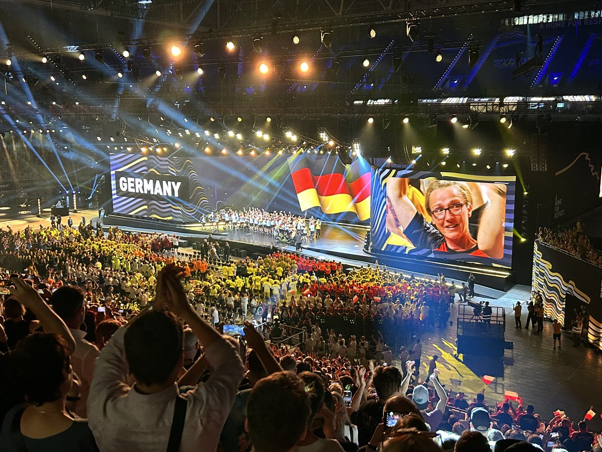 Tolle Stimmung bei den #InvictusGames2023 Allen Teams viel Spaß!