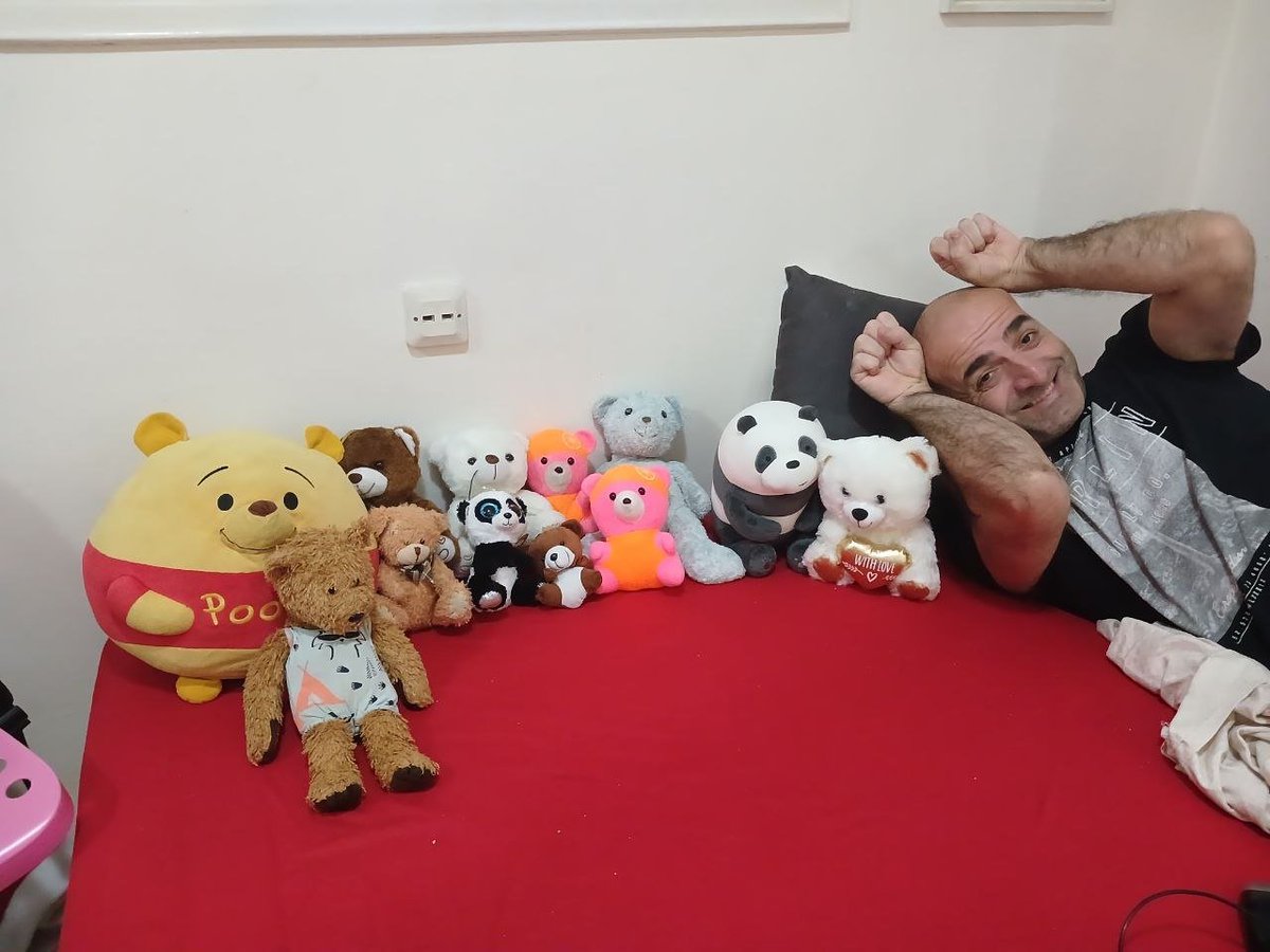 Sharon_Luzon's tweet image. /
היום יום הדובונים הבינלאומי

#Sept9th #TeddyBearDay #teddybear