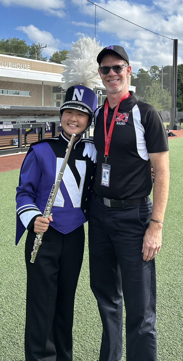 RMHS Mustang Bands (@rmhs_bands) on Twitter photo Former Marching Mustangs’ Director and Flute/Drum Major at Northwestern Band Day! <a href="/RMFineArts/">RMHS Fine Arts</a> <a href="/RMHSMUSTANGS/">Rolling Meadows HS</a> Former Marching Mustangs’ Director and Flute/Drum Major at Northwestern Band Day! <a href="/RMFineArts/">RMHS Fine Arts</a> <a href="/RMHSMUSTANGS/">Rolling Meadows HS</a>