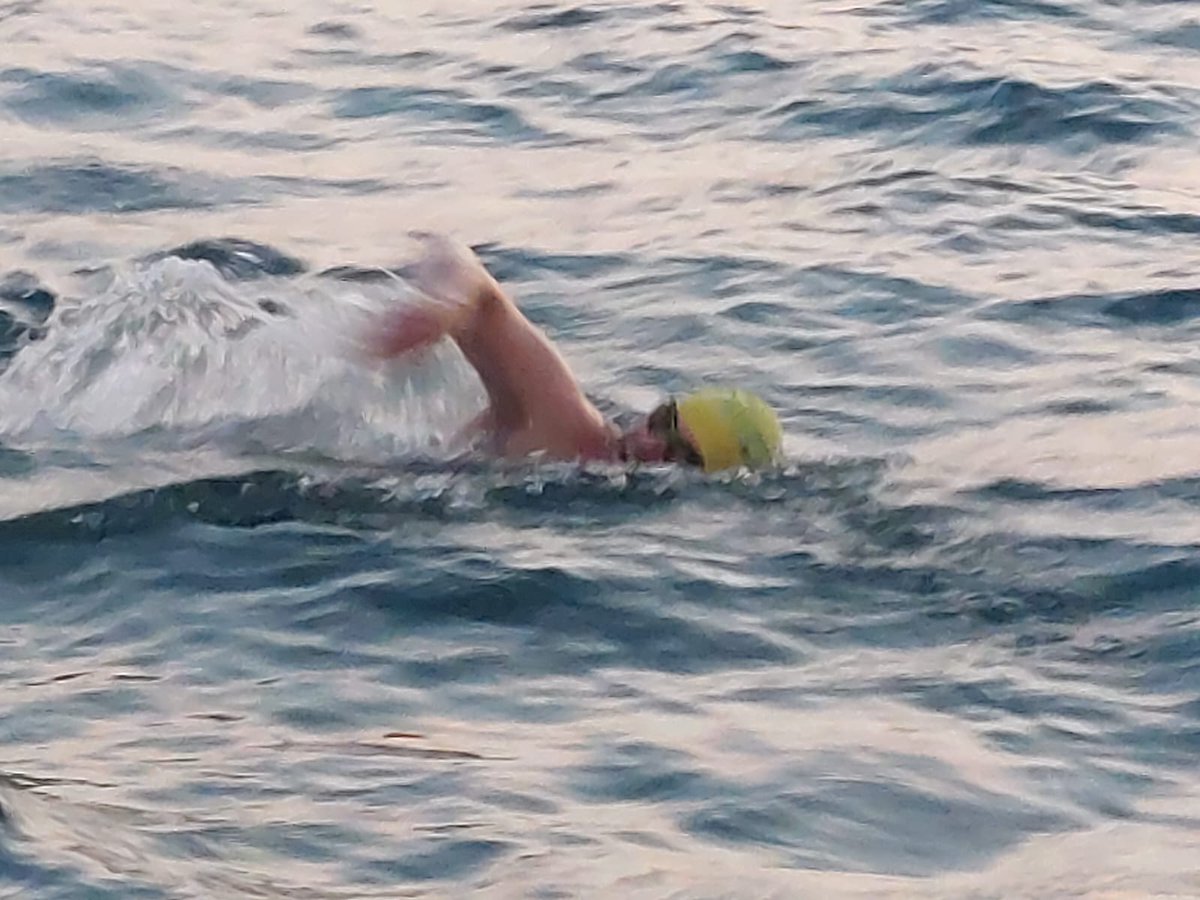 CSAswimmers's tweet photo. Well done to Marc Schregardus who is now a CHANNEL SWIMMER! He completed his swim in a time of 11hrs and 58mins (unratified).
Congrats to Marc and all on Pathfinder Charter.

Channel Swimming Association Ltd https://t.co/RR8Mo1lbAb