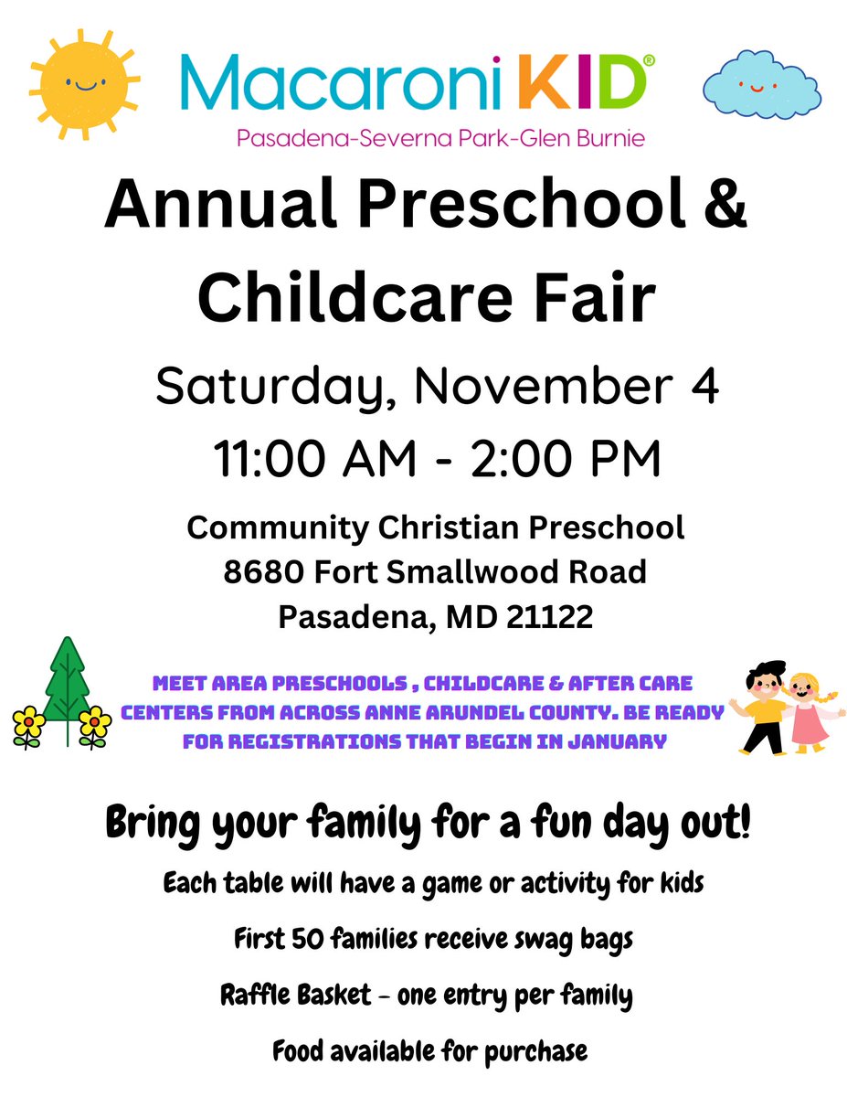 Macaroni Kid Pasadena-Severna Park-Glen Burnie tweet media