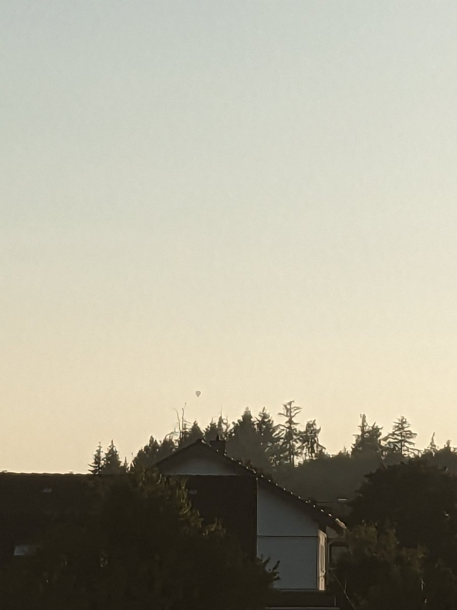 milka0706's tweet photo. Und am letzten Tag der #Wim23 fahren die Ballons doch noch bei uns vorbei. Wenn auch nur drei, aber die Freude ist riesig 🥰❤️ Es sind die kleinen Dinge über die man sich freuen muss https://t.co/pHlgKw0Ckt
