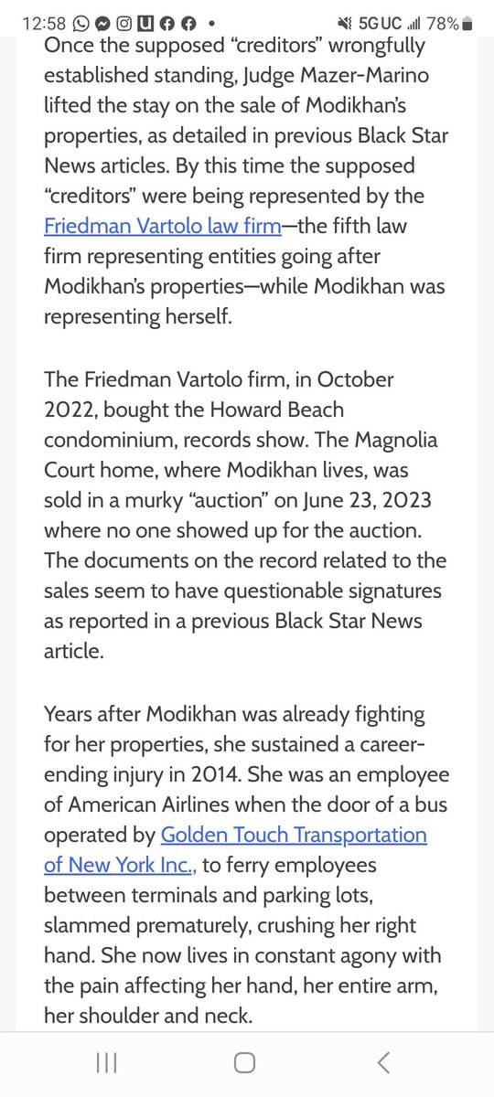 allimadi's tweet photo. Ashmeen #Modikhan #Victim of #foreclosurescam & #loanmodificationscam asks #JudgeMuir @NYSCourtsNews
To report #FrankCassisi to @NewYorkStateAG for filing #ForgedDocuments in court
#JudgeMazerMarino #AlanNisselson #TimTenke
#MargueriteGrays @DOJCrimDiv
https://t.co/AZ9204UTex https://t.co/pKs1wMKOEo