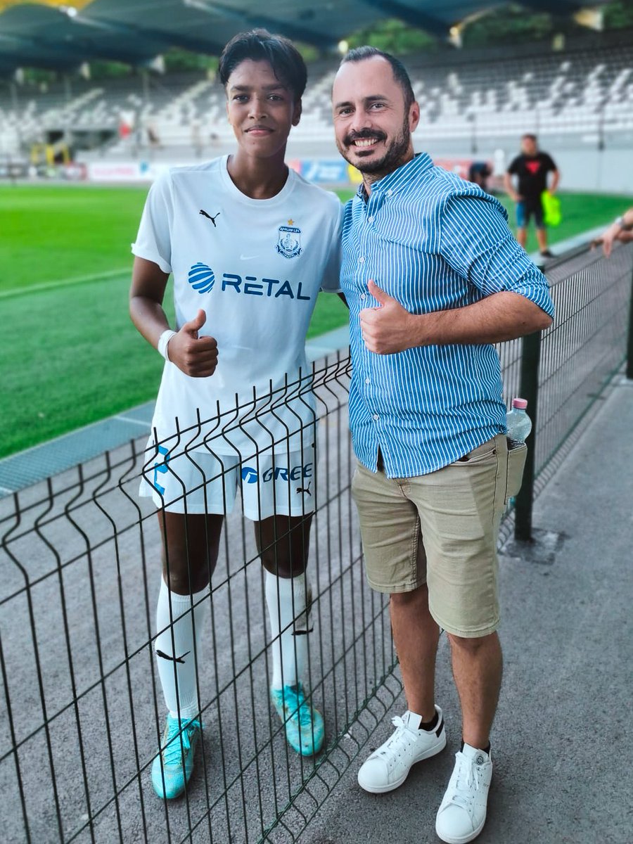 Now we can say she made history! Manisha became the first Indian player to score in the UEFA Champions League!

Thanks for letting me be part of your career!

#ManishaKalyan #WingmenSports
#WingmenSportsFamily