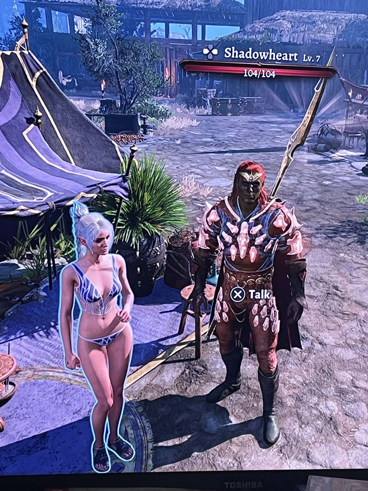 Thong armor top