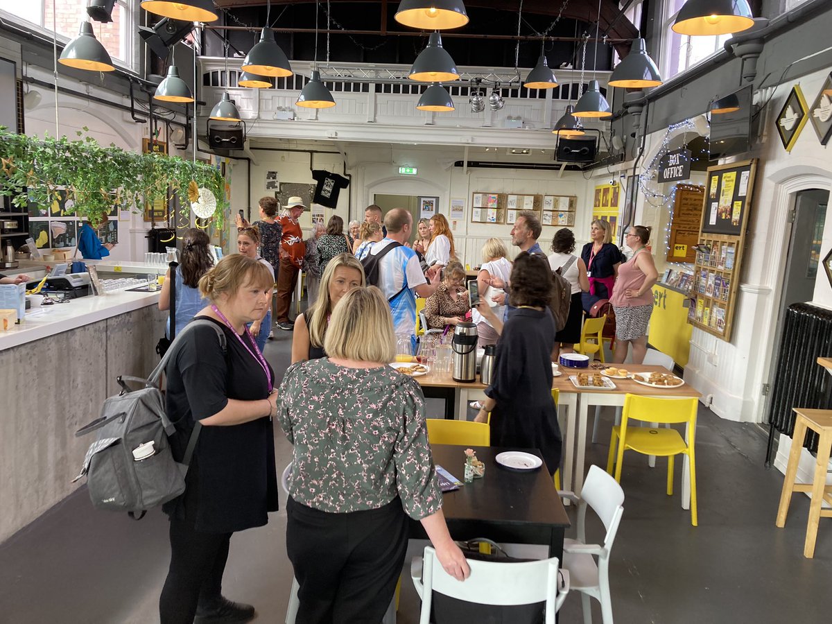 ert_cafe's tweet photo. The café bar was busy yesterday after @ProductionsShe’s Finding Your Voice show. The audience loved it! https://t.co/T2aK99ZNEY