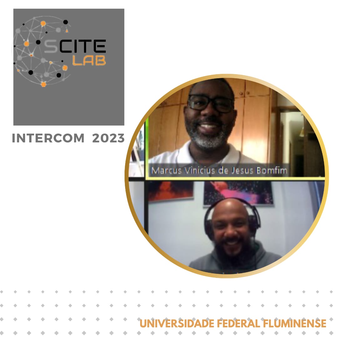 cite_lab's tweet photo. @mvjbomfim , doutorando em Comunicação do PPGCOM UFF, apresentou remotamente no Grupo de Pesquisa Comunicação Antirracista e Pensamento Afrodiaspórico o trabalho "Midiatização da Ciência e os desafios das agências na performance de cientistas negros". https://t.co/fQlzb4xrWa