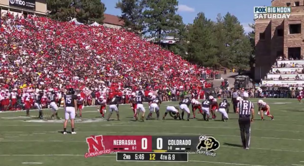 stoolgambling's tweet photo. Safe to say Nebraska travels well. https://t.co/vyEd0E4m3d