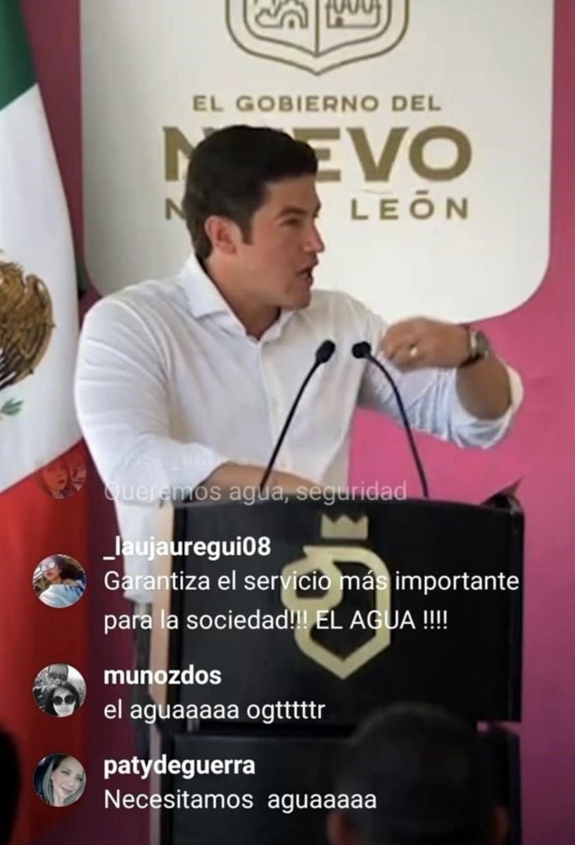 angelcharlsmty's tweet image. Así las cosas en #NL…👇

Transmite @samuel_garcias entrega de guardería... lo tupen por agua en su IG. Segundo día consecutivo que el Gobernador arma giras fuera de la zona metropolitana sin convocar a medios de comunicación, hoy fue a Terán. 
elnorte.com/sI38en