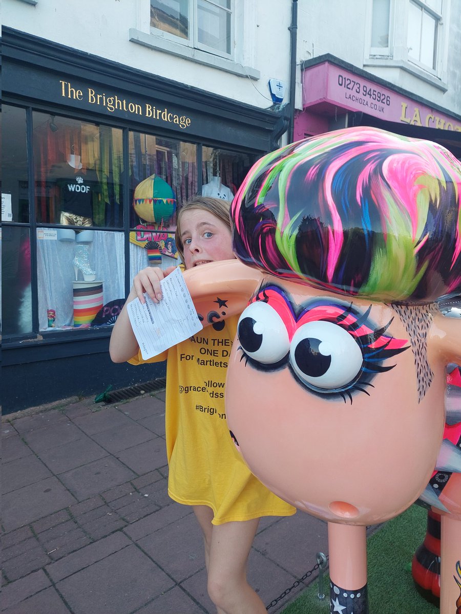 ANARCHY!!!! 3 TO GO!#BrightonFlock <a href="/shaunbythesea/">Shaun by the Sea</a> <a href="/martletshospice/">Martlets Hospice</a>