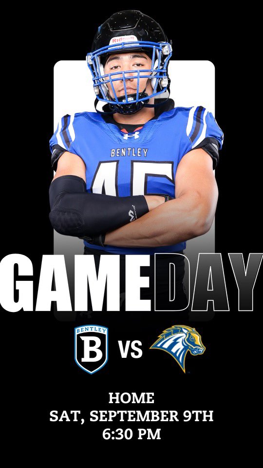 FootballBentley's tweet photo. Under the lights‼️‼️
🆚 New Haven
📍Bentley University
🕑 6:30 PM
📺 https://t.co/3mjw4ely5p

#FLIGHT #BeAForce https://t.co/An9aguyZDb