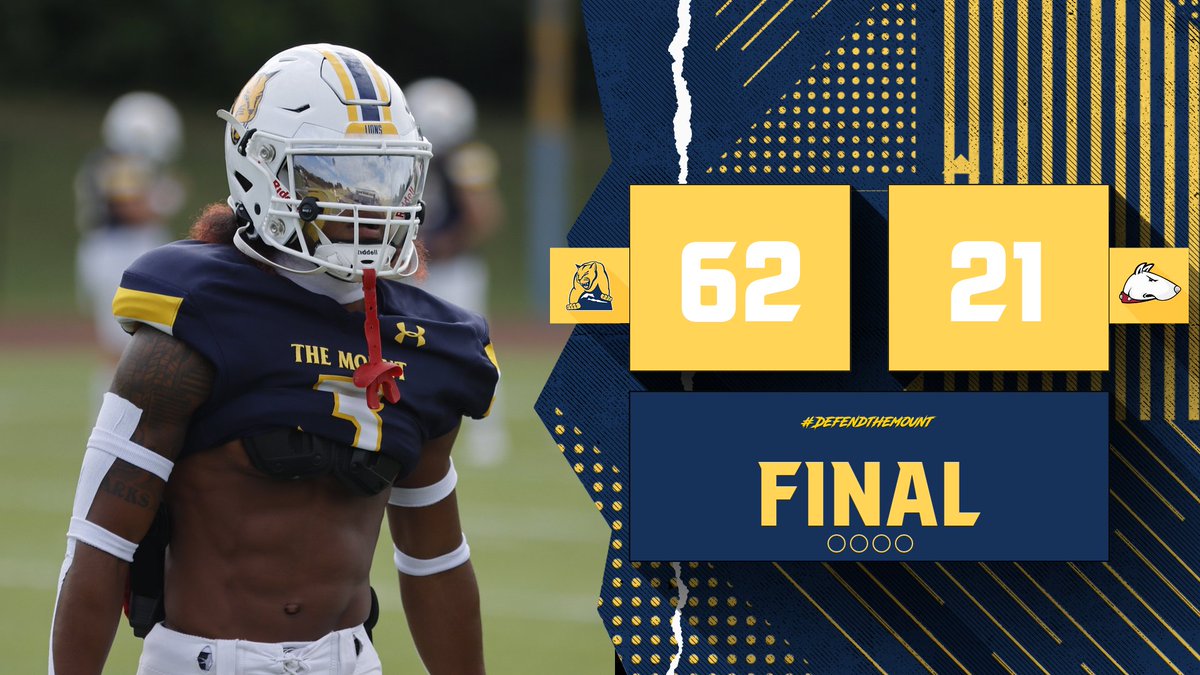 Mount St. Joseph University Athletics (@msj_lions) on Twitter photo 🏈| LIONS WIN!
<a href="/MSJ_FB/">Mount St. Joseph Football</a> moves to 2-0 on the season after taking down Hiram 62-21! Josh Taylor looked dominant finishing 19-31 with 194 yards and 5 TD's! Cornell Beachem Jr. also was dominant scoring 2 TD's with 153 all-purpose yards!
#DEFENDtheMOUNT #d3fb #MountUp #ClimbHigher 🏈| LIONS WIN!
<a href="/MSJ_FB/">Mount St. Joseph Football</a> moves to 2-0 on the season after taking down Hiram 62-21! Josh Taylor looked dominant finishing 19-31 with 194 yards and 5 TD's! Cornell Beachem Jr. also was dominant scoring 2 TD's with 153 all-purpose yards!
#DEFENDtheMOUNT #d3fb #MountUp #ClimbHigher