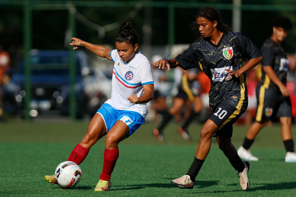 🙋🏾‍♀️ Pé na final!

Fora de casa, #MulheresDeAço goleiam pela semi do Baianão feminino, 4 a 0 sobre o Lusaca, com três gols da zagueira Aila e um da atacante Juliana. Leia tudo ➡️ bit.ly/3Lfqrzf #BBMP