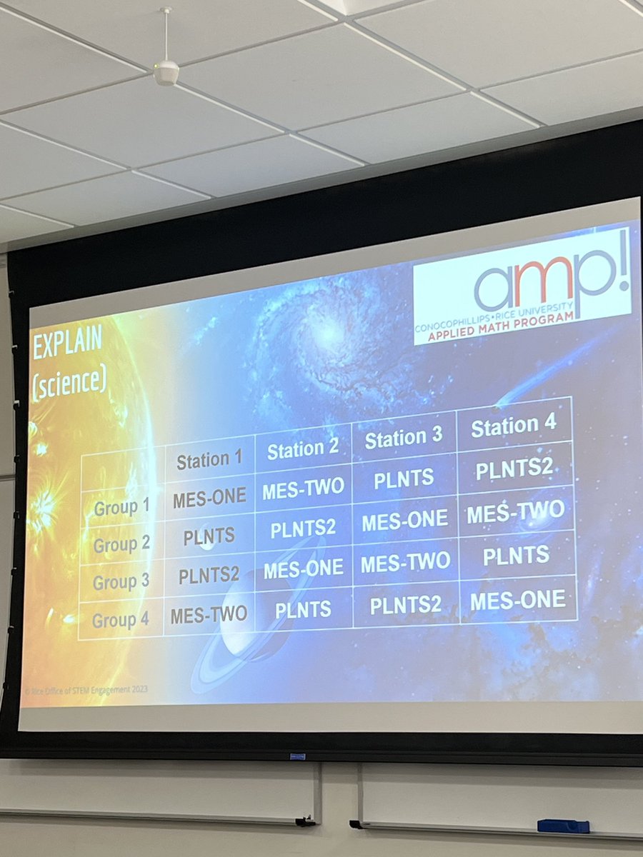 MrsAnaliGarcia's tweet photo. Good morning @AliefISD @MillerMavsAISD. @AliefScience Loving our #amprice class.  #Inquirybasedlearning @RiceU_STEM @icerd02 @MathScSayda @conocophillips https://t.co/akEaSzdZyF