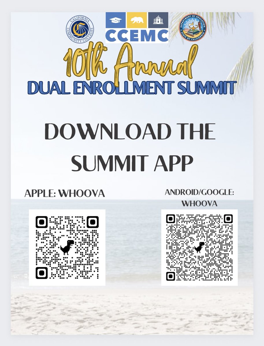 For the most up to date details, download the WHOVA app for our upcoming Summit! You must use the email you registered with in order to download the app! See you soon! 🌊