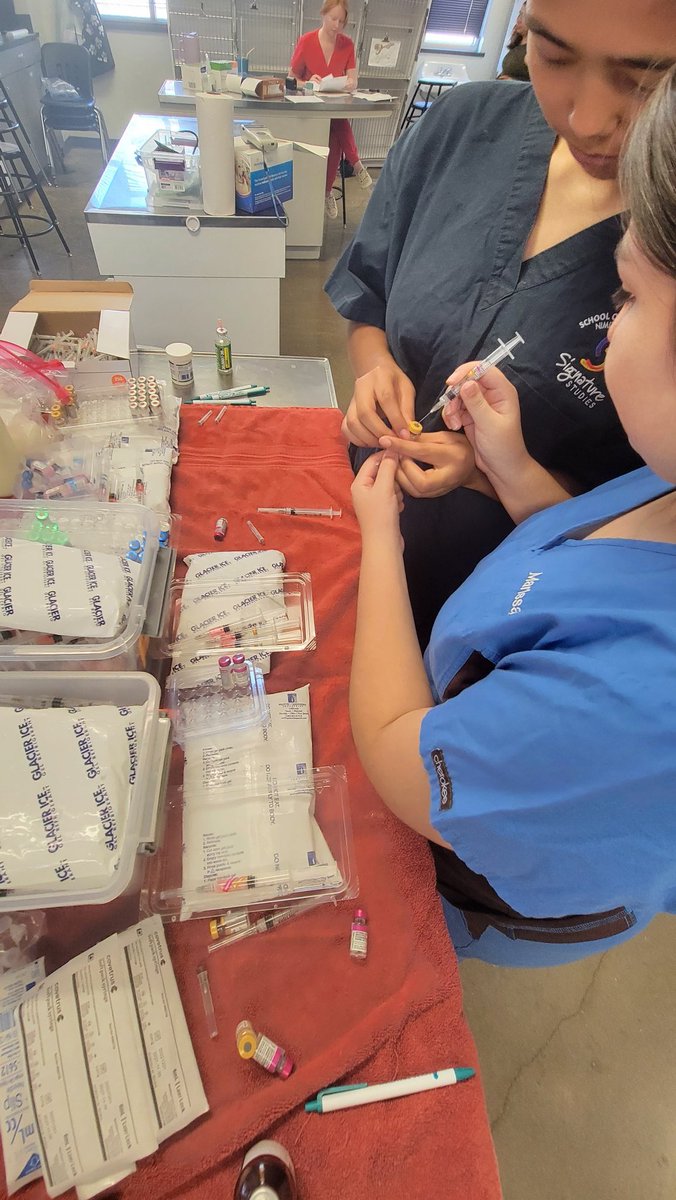 Demond Spiller (@dspiller1976) on Twitter photo 1st Vaccine Clinic of the year!!! What a success! The <a href="/Nimitz_PetCare/">Nimitz_PetCare</a> students had a blast. #TCAP. 74 fury babies serviced today! 1st Vaccine Clinic of the year!!! What a success! The <a href="/Nimitz_PetCare/">Nimitz_PetCare</a> students had a blast. #TCAP. 74 fury babies serviced today!