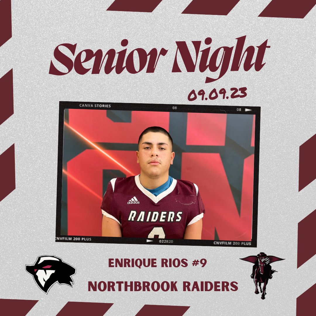 RaidersBooster's tweet photo. To our seniors: May your next chapter be as bright as your spirit on the field tonight! πππ€ #SeniorNight #ClassOf2024 #ShineOn #NorthbrookFootball #RaidersRIDE
Post 2 of 4 https://t.co/lgJ8zj8gf3
