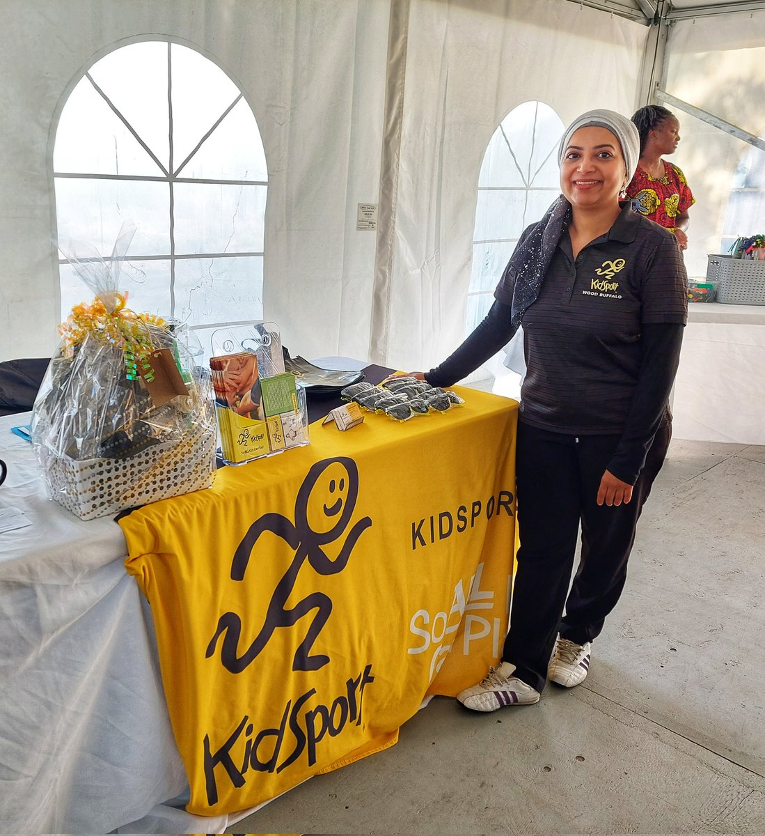 Come on down to Heritage Village for the Welcome Fair with lots of agencies ready to welcome you including KidSport Wood Buffalo. 
Here till 2pm today. #fortmcmurray