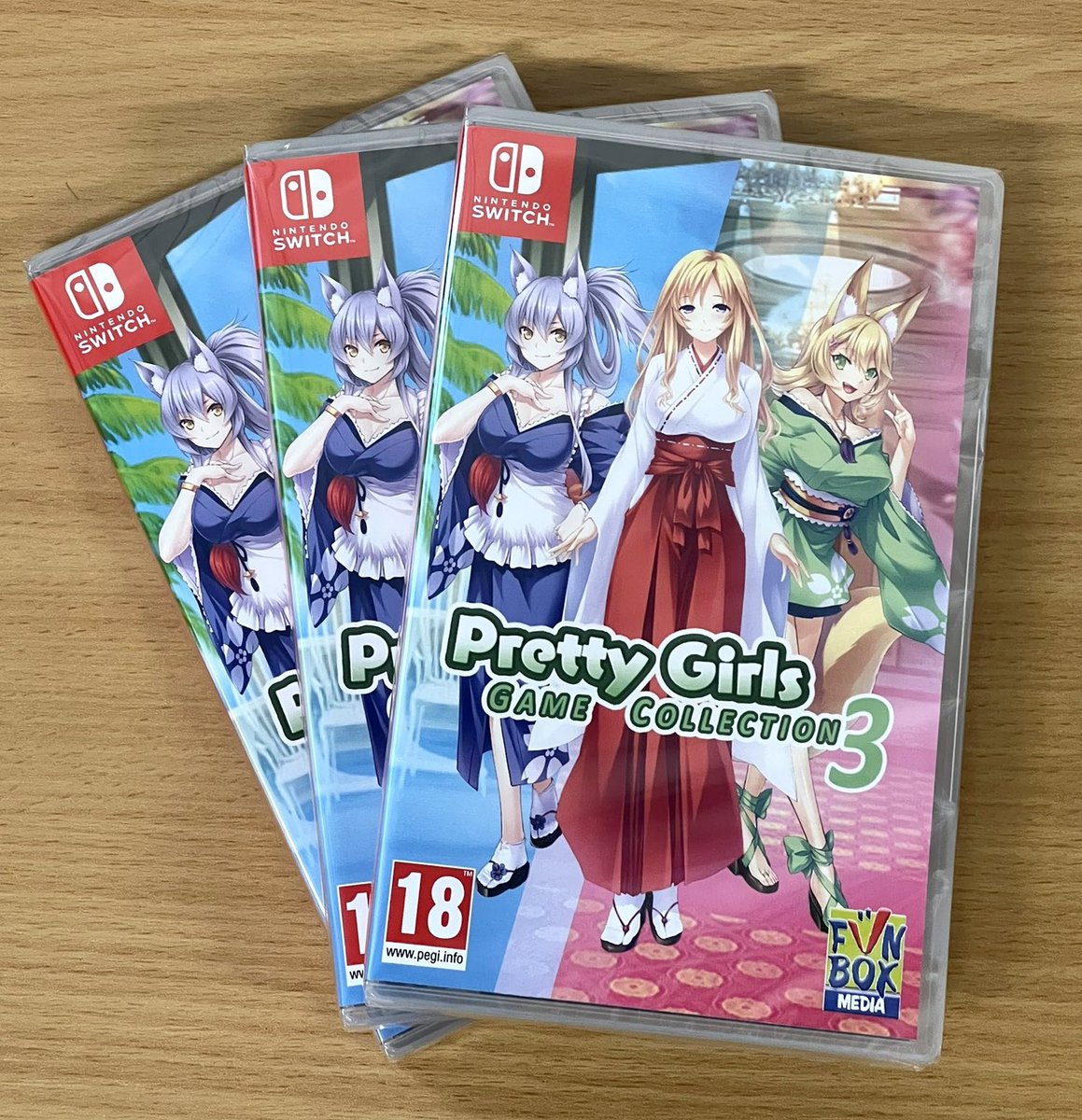 JoshuaMFrench's tweet photo. All these games have content exclusive to the physical versions. I know because I put it there myself.

📦🛒https://t.co/ACwoyQlKAJ

Have you added them to your Nintendo Switch collection?

@eastasiasoft @FunboxMediaLtd
#EASxFBM #SwitchLewds #OtokoCross
#PrettyGirlsGameCollection https://t.co/8VYnpP5NMI