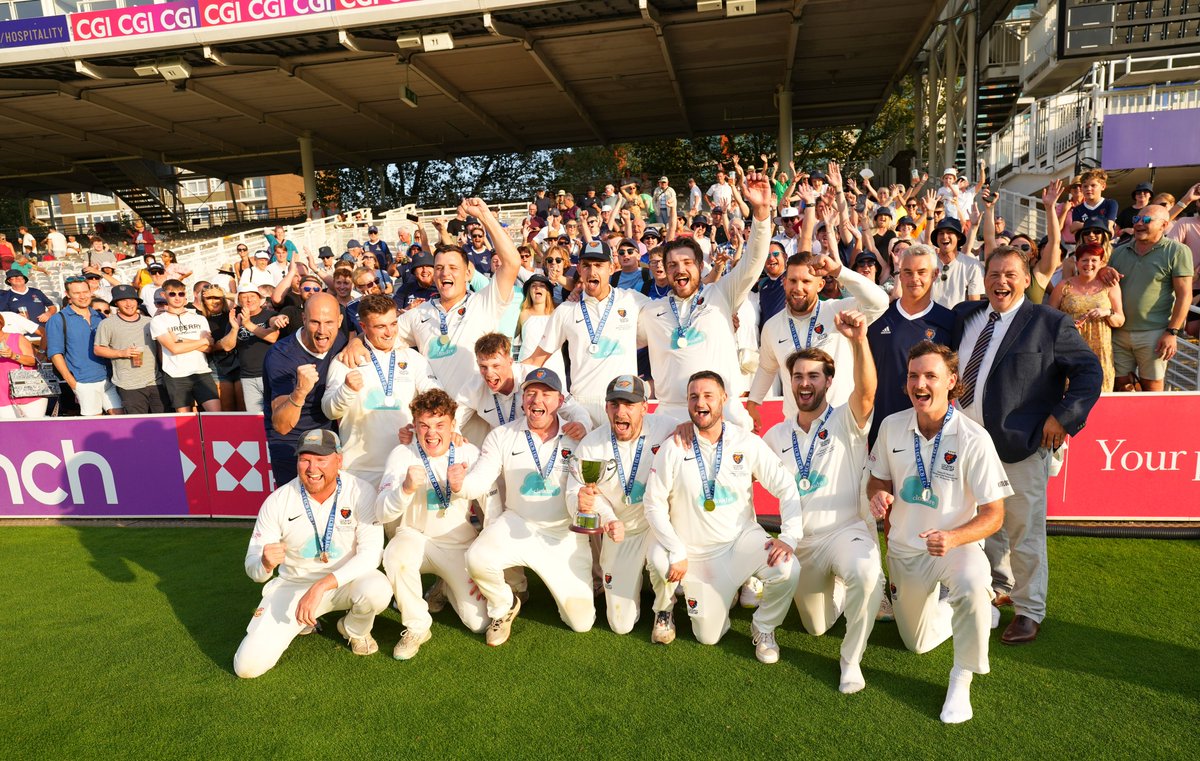 That victory off the final ball feeling 🙌

🏆 Congratulations to <a href="/cuckneycc/">Cuckney Cricket Club</a>, winners of the 2023 ECB National Club Championship final.

#LoveLords