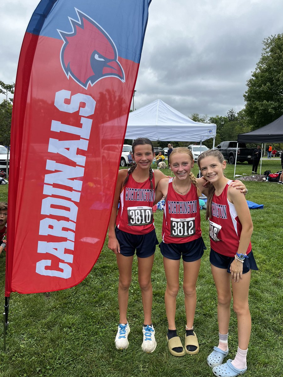 Cardinals had a strong showing at the Tiffin Carnival today! Lots of strong finishes, way to represent Cards! #itsworthit <a href="/KMS_Cards/">Kilbourne Athletics</a> <a href="/WWayCards/">Worthingway Cardinals Athletics</a>