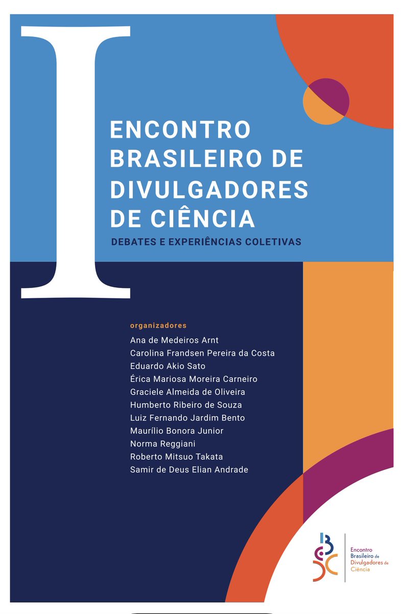 paleorocha's tweet image. Foi publicado hoje o ebook que produzimos no #EBDC do ano passado “Debates e Experiências Coletivas”
O livro é produto das discussões desenvolvidas nos Grupos de Trabalho do evento. Eu to lá no capítulo sobre como tratar temas polêmicos
Pra acessar blogs.unicamp.br/ebdc/2023/09/0…