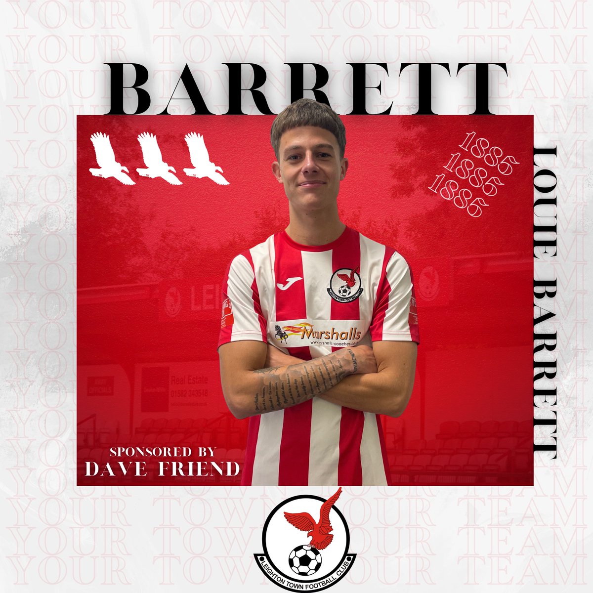 Leighton Town FC (@leightontownfc) on Twitter photo 𝐌𝐎𝐓𝐌 🤝 𝐋𝐎𝐔𝐈𝐄 𝐁𝐀𝐑𝐑𝐄𝐓𝐓
Louie caused absolute chaos down the right wing this afternoon at Bell Close 🏃
Even though he didn’t get on the scoresheet he was a standout player 😁
Well in <a href="/BarrettLouie15/">Louie Barrett</a> 👏
#YourTownYourTeam 𝐌𝐎𝐓𝐌 🤝 𝐋𝐎𝐔𝐈𝐄 𝐁𝐀𝐑𝐑𝐄𝐓𝐓
Louie caused absolute chaos down the right wing this afternoon at Bell Close 🏃
Even though he didn’t get on the scoresheet he was a standout player 😁
Well in <a href="/BarrettLouie15/">Louie Barrett</a> 👏
#YourTownYourTeam