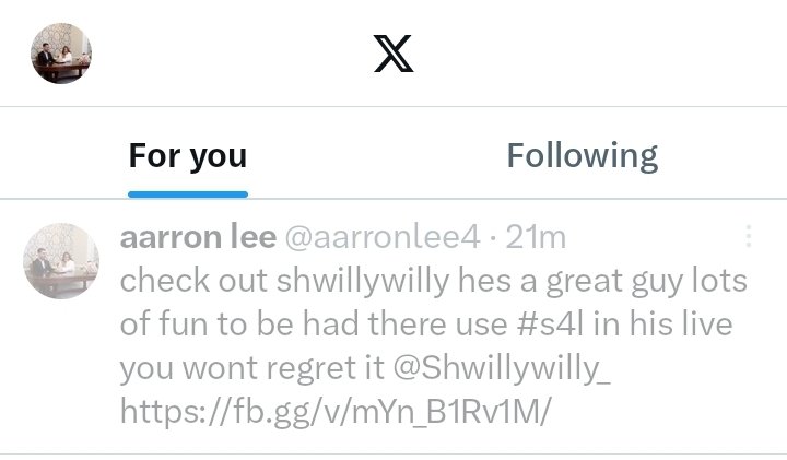 aarronlee4's tweet photo. @Shwillywilly_ https://t.co/081snC4HMq