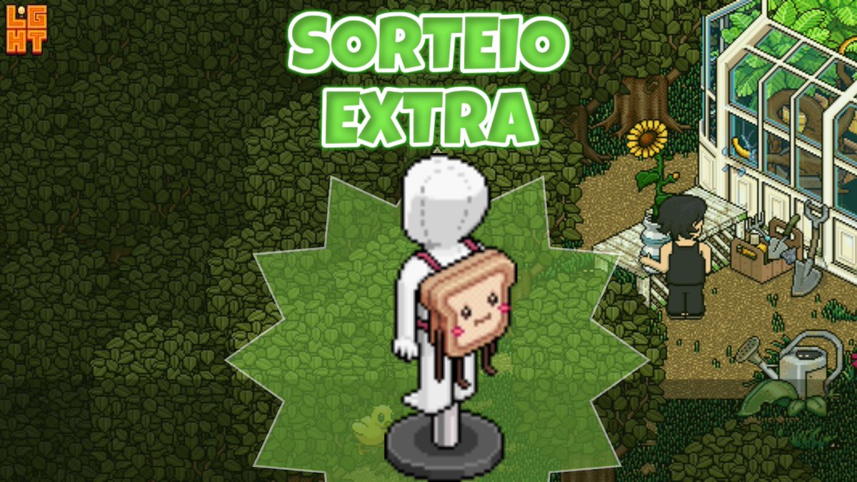 🌍 SORTEIO EXTRA - Mochila Torradinha Fofa 🍞

Another backpack for you Lightzinhos. 🧡

REQUISITOS
🦊 Seguir a <a href="/FsLightHabbo/">LightHabbo</a>, <a href="/Habbo/">Habbo</a> e <a href="/HabboPTBR/">Habbo PT/BR</a>
🦊 Curtir e repostar a postagem.
🦊 Marcar 2 amigos. 

🚨 RESULTADO EM 24 HORAS. (Result in 24 hours)