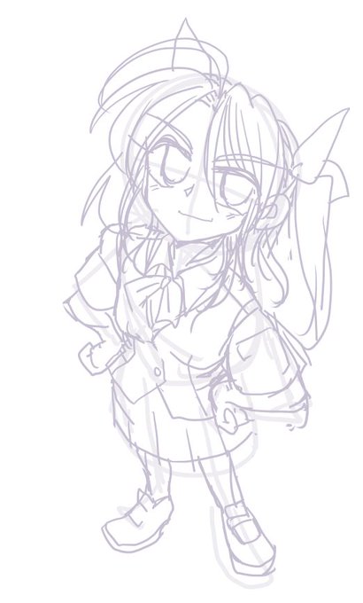 同一下地フレームによる見上げ構図練習的な 