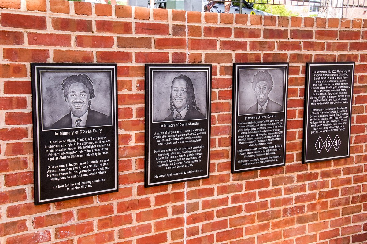 🧡💙 Forever enshrined!

#UVAStrong