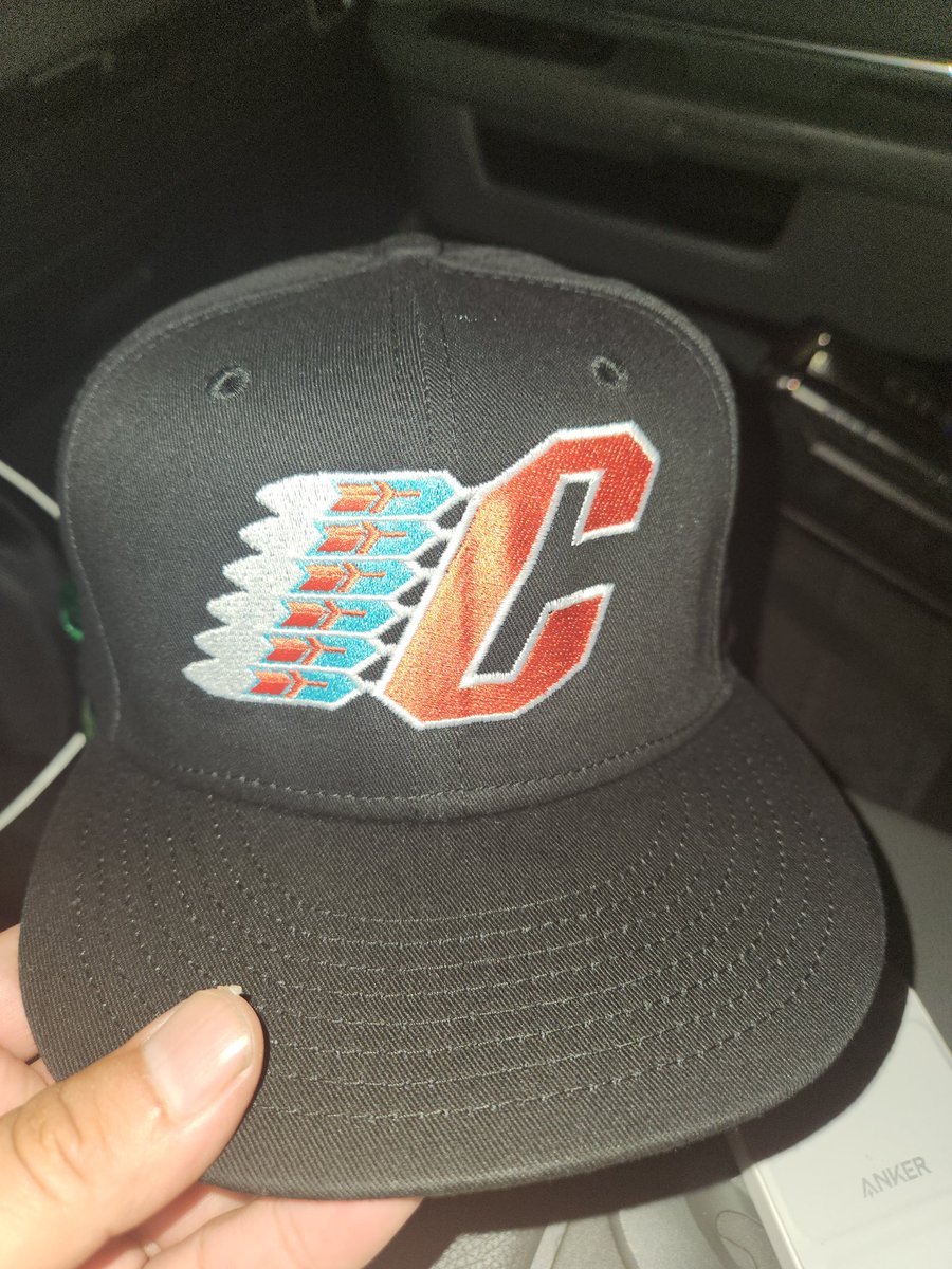 MrSam019's tweet photo. Got myself a new favorite hat! #creatorgame #growthegame #KEKTEMOS #heatup @SN_Chiefs https://t.co/sFmfv9ziAd
