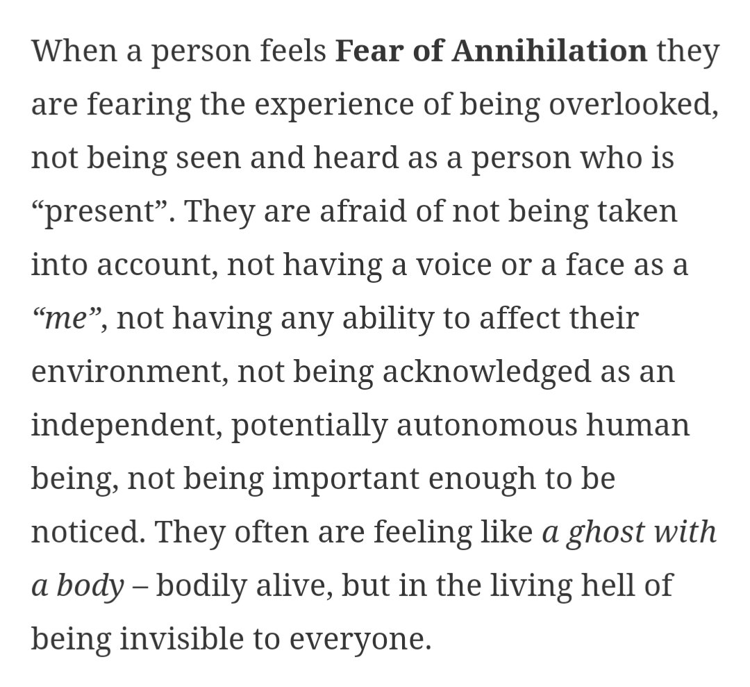 laurenmakegames's tweet photo. Tfw when some random armchair psych blog puts words to your specific brand of existential anxiety that "fear of rejection/abandonment" lacked the nuance for https://t.co/jDmNwQZ91G