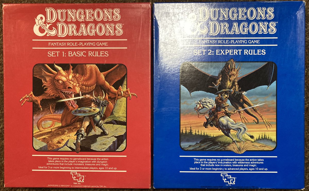 EvilSoftGames's tweet image. Belated 40th happy birthday to #BECMI #DnD #DungeonsAndDragons!
🐉⚔️👑

@cimerians @Mythica_X @A_DungeonDelver