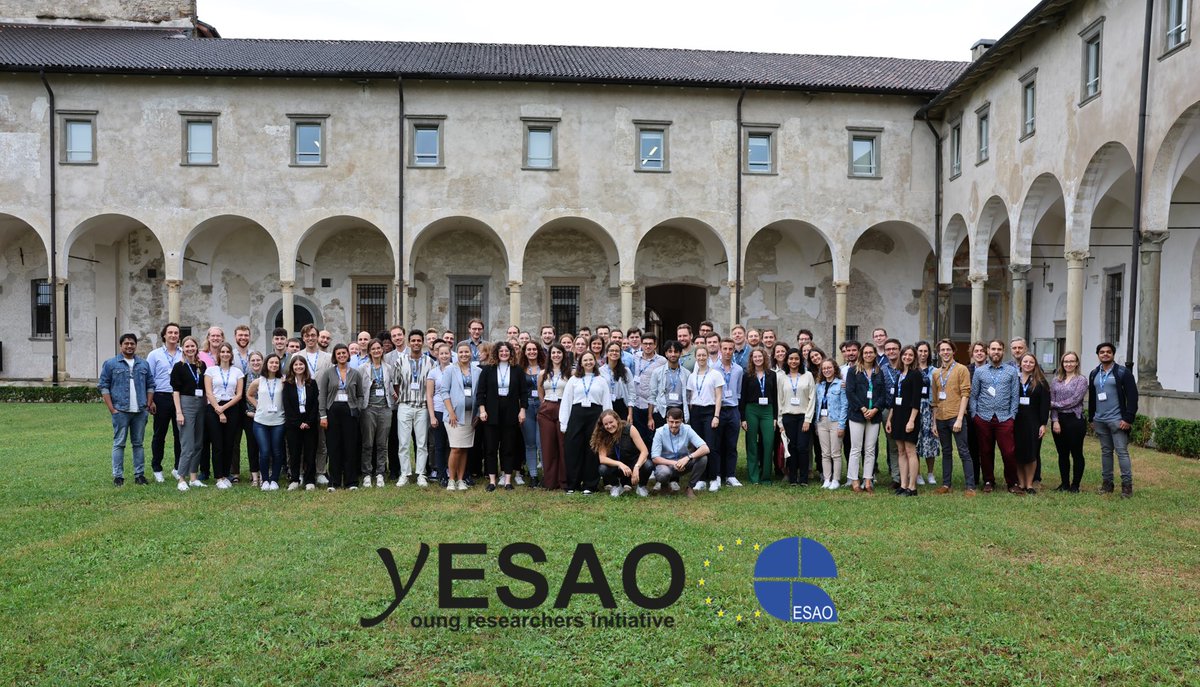 You were more than one hundred to participate to the yESAO 2023 at Bergamo in Italy ! It was a pleasure to meet all of you !
Thanks to ESAO and all the core team that make it possible !