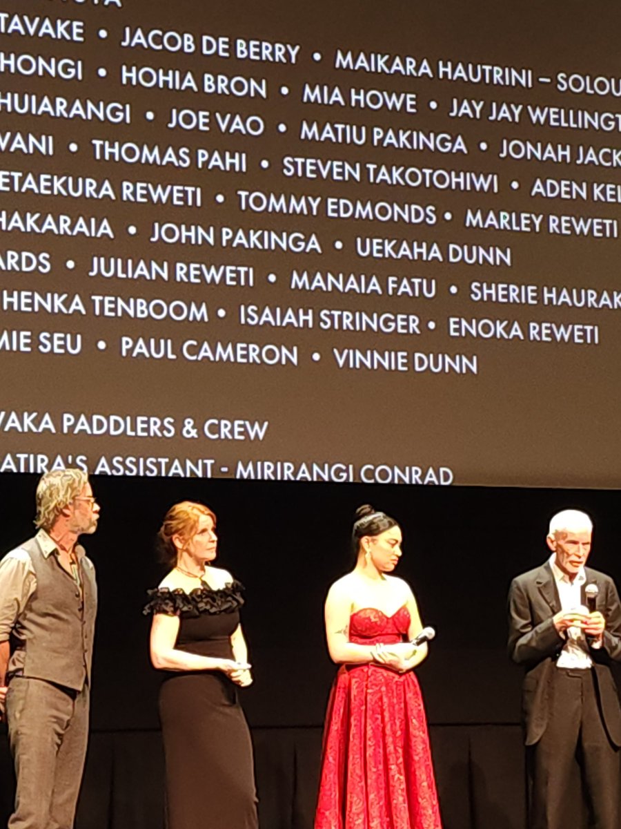 IreneK24's tweet photo. The legend Lee Tamahori presented his most recent film last night. The Convert, with magnificent cinematography and brilliant cast, Guy Pierce, Tioreore Ngatai, Jacqueline McKenzie, Dean O'Gorman not only thrill but educate one's soul. #indigenous #moari #brilliant https://t.co/qQxKvYZJTR