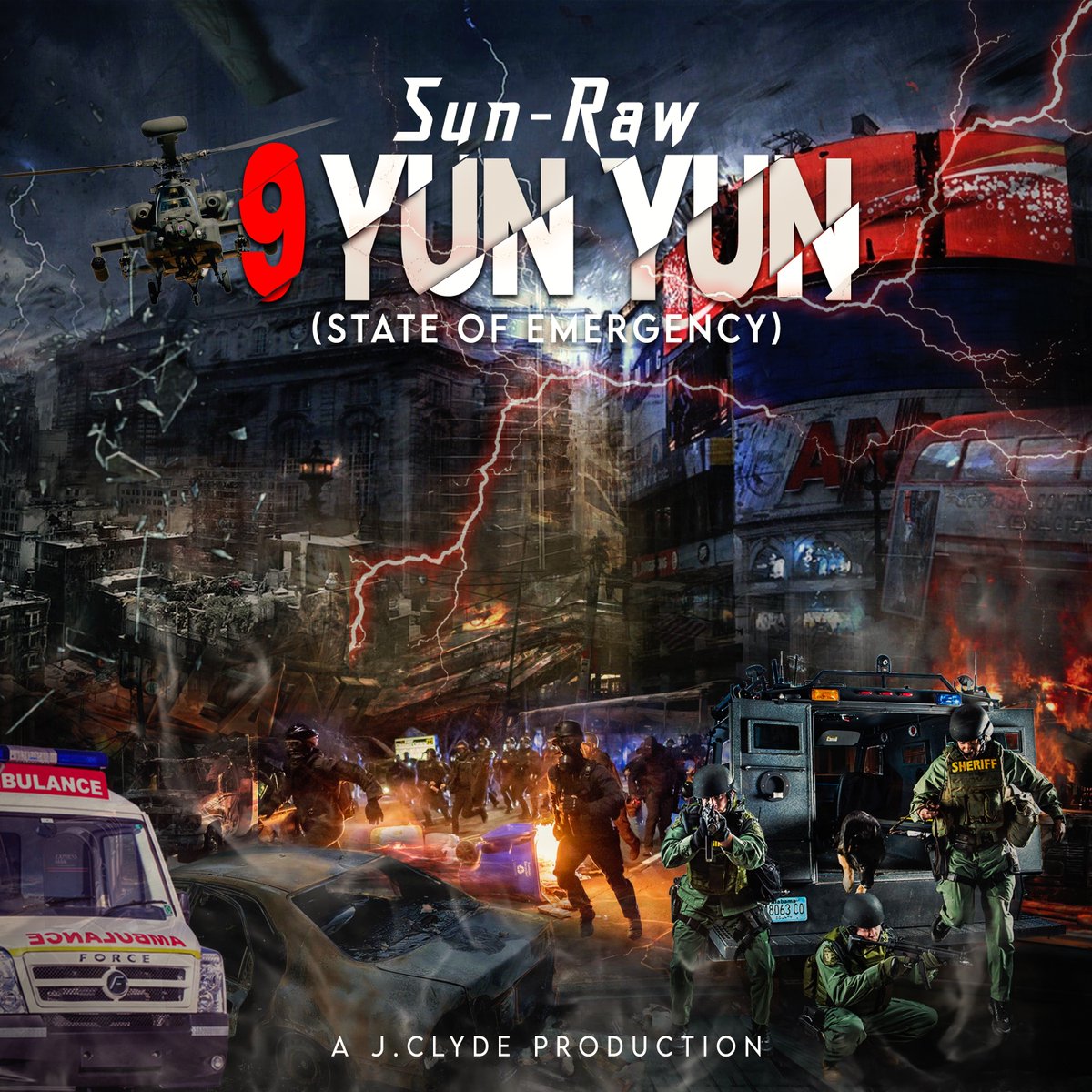 sunraw70's tweet photo. Sun Raw's New Single 9 Yun Yun (State of Emergency) prod. by J.Clyde https://t.co/NeuhSCSpau via @YouTube https://t.co/fvFYWejcVu
