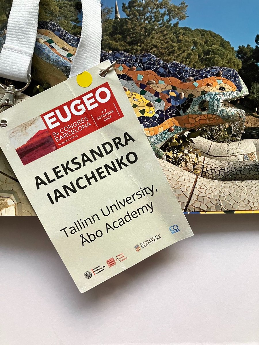 Happy to participate in <a href="/EUGEO_eu/">EUGEO</a> where we, <a href="/marriamarria/">Maria Lindmäe</a>, <a href="/brianrosa/">Brian Rosa</a> and Tauri Tuvikene, organized a session "Geohumanities: creative geographies and artistic practices at a crossroads" which brought new ideas, thoughts, and contacts!