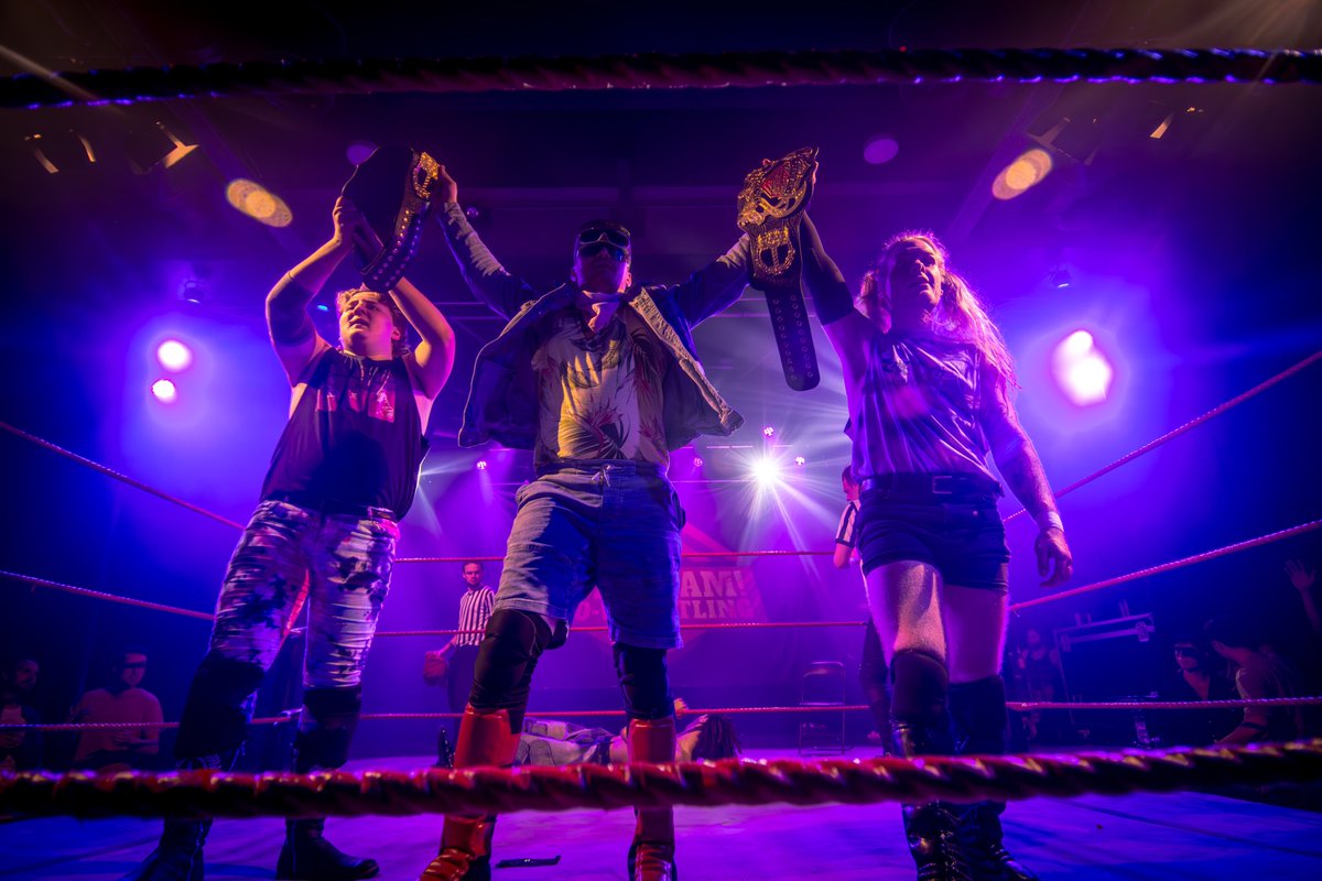 The BFD of The KOLLAPS (@thebfd69_) on Twitter photo 📸: <a href="/gaia_photo/">Gaia Micatovich</a>
yesterday at the <a href="/BodyslamProWres/">BODYSLAM Wrestling</a> Scandigraps Invitational Tournament marked 7(!!!) defences of the BODYSLAM! Tag Team Championship for The Easy Loverz.
That’s the most defences of any former tag team champs in Bodyslam history. 📸: <a href="/gaia_photo/">Gaia Micatovich</a>
yesterday at the <a href="/BodyslamProWres/">BODYSLAM Wrestling</a> Scandigraps Invitational Tournament marked 7(!!!) defences of the BODYSLAM! Tag Team Championship for The Easy Loverz.
That’s the most defences of any former tag team champs in Bodyslam history.