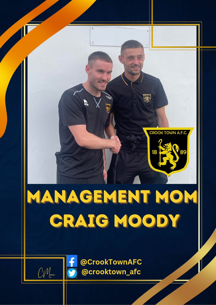 Crook Town AFC 🖤💛 tweet media