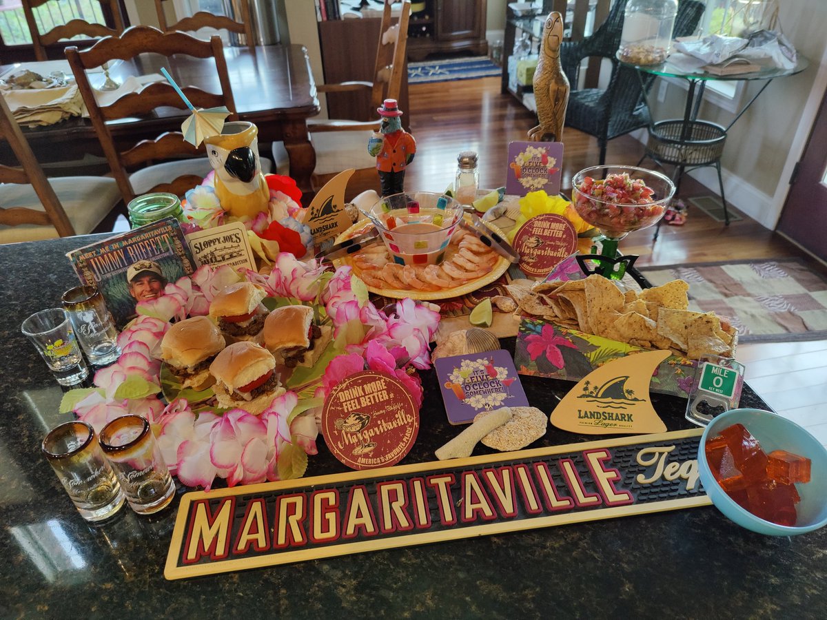 Our humble tribute to Jimmy. <a href="/Margaritaville/">Margaritaville</a> <a href="/radiomville/">RadioMargaritaville</a>