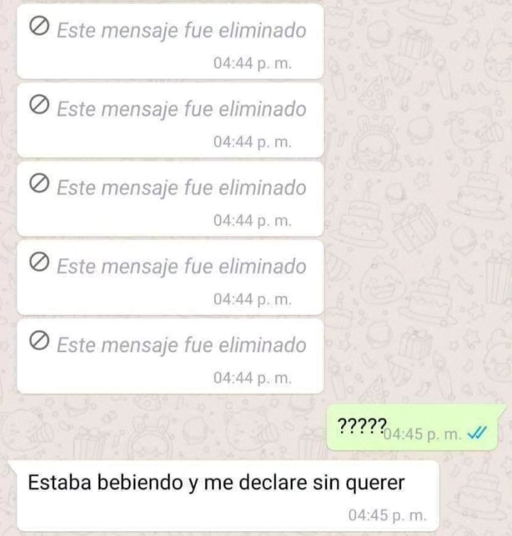 memez_van's tweet photo. #Beber #Declaración #WhatsApp #Chat #SinQuerer https://t.co/rMyUxF5P7I