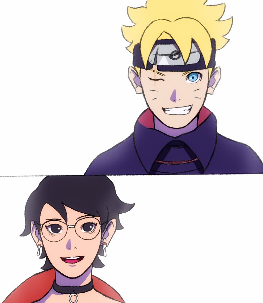 #borutotwobluevortex #BORUTO #borusara #saradauchiha #drawing #borutotimeskip