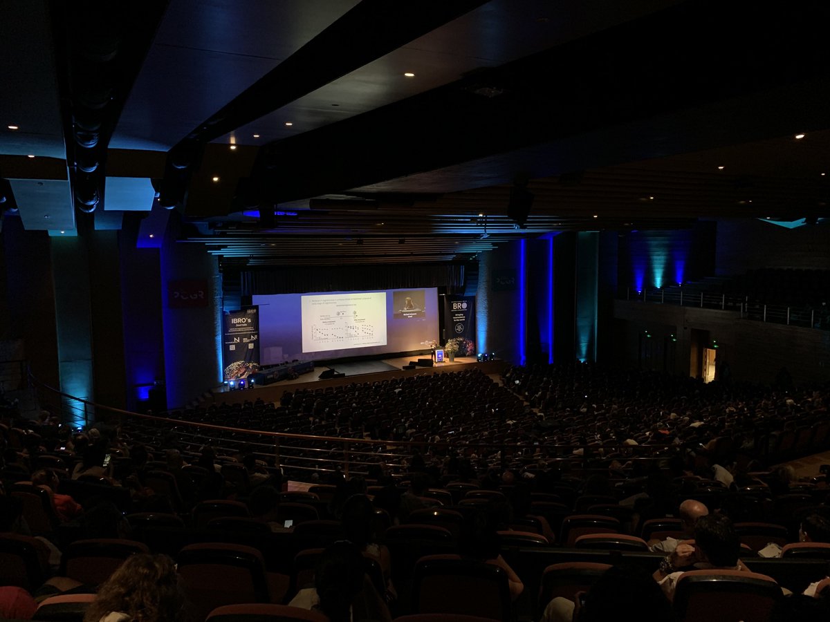 It’s a pleasure to be at this fantastic venue for #IBRO2023! Looking forward to 5 science-packed days with fellow neuroscientists! 🤗